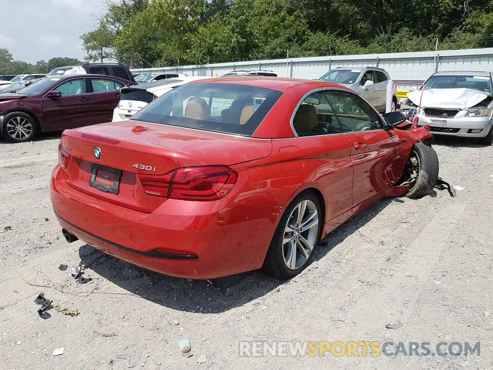 4 Photograph of a damaged car WBA4Z3C58KEF31890 BMW 4 SERIES 2019