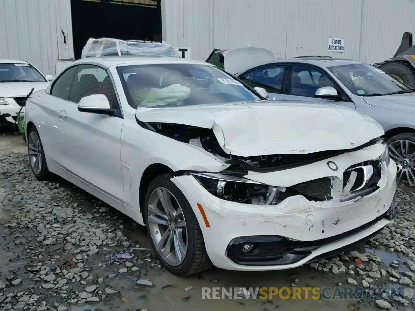 1 Photograph of a damaged car WBA4Z3C59KEC58488 BMW 4 SERIES 2019