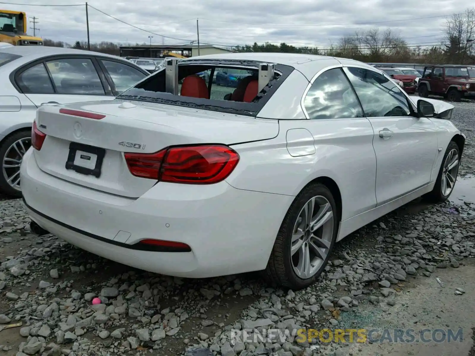 4 Photograph of a damaged car WBA4Z3C59KEC58488 BMW 4 SERIES 2019