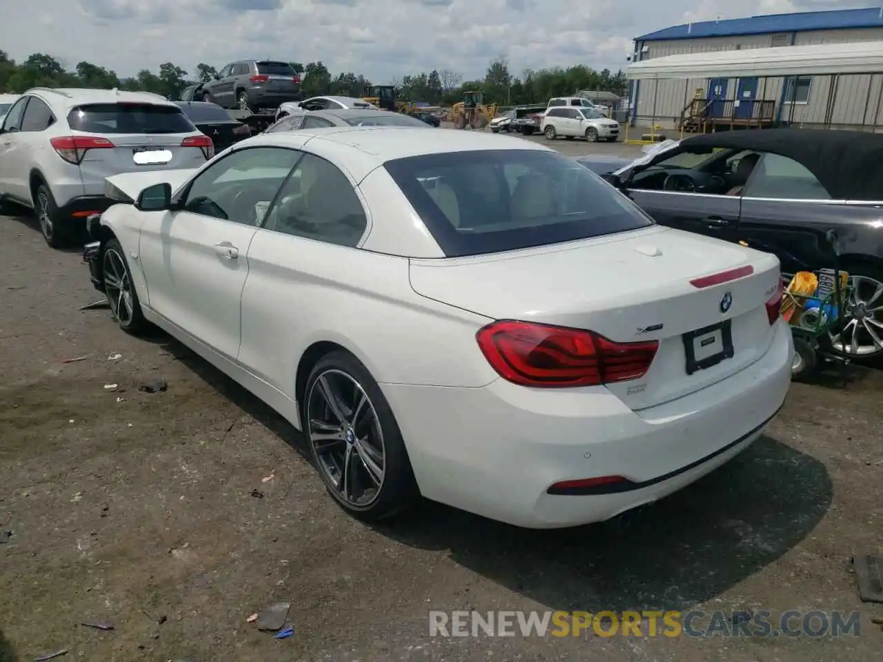 3 Photograph of a damaged car WBA4Z3C59KEF30800 BMW 4 SERIES 2019