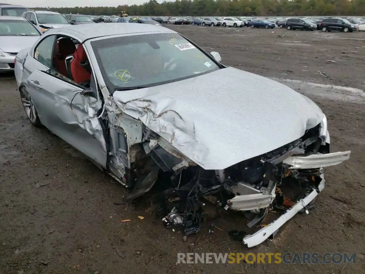 1 Photograph of a damaged car WBA4Z3C5XKEF31938 BMW 4 SERIES 2019