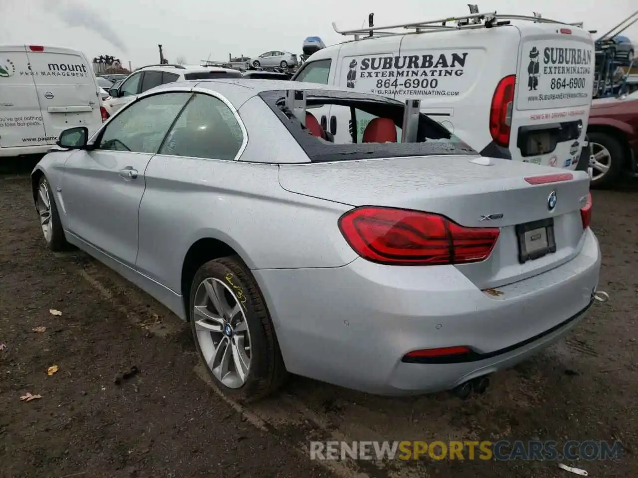 3 Photograph of a damaged car WBA4Z3C5XKEF31938 BMW 4 SERIES 2019