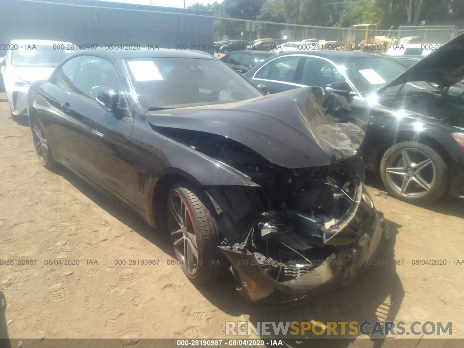 1 Photograph of a damaged car WBA4Z5C50KEE17216 BMW 4 SERIES 2019