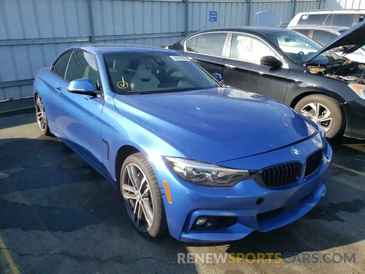 1 Photograph of a damaged car WBA4Z5C50KEE17894 BMW 4 SERIES 2019