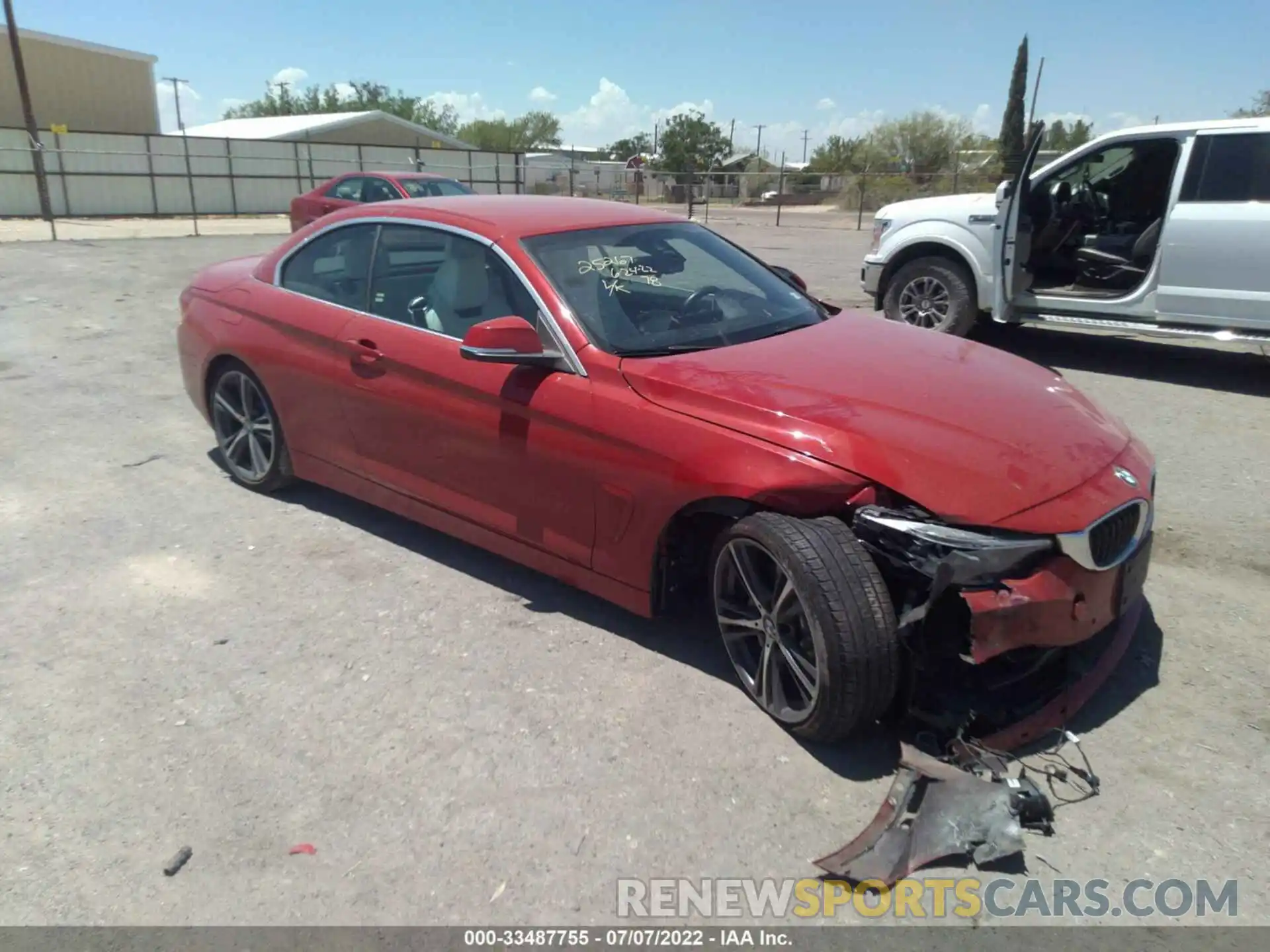 1 Photograph of a damaged car WBA4Z5C54KEE17817 BMW 4 SERIES 2019