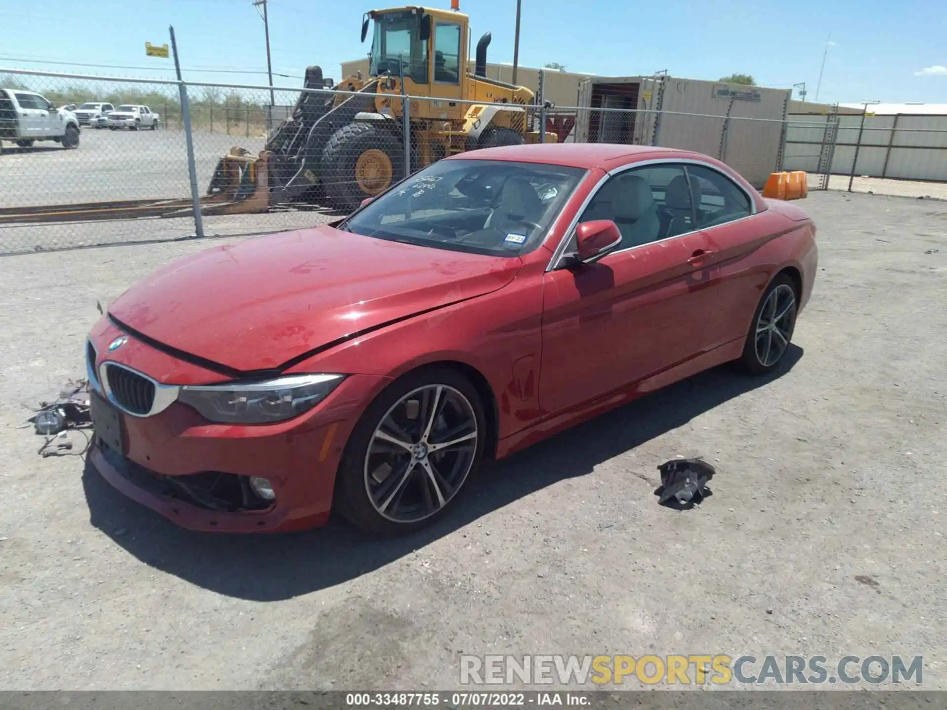 2 Photograph of a damaged car WBA4Z5C54KEE17817 BMW 4 SERIES 2019