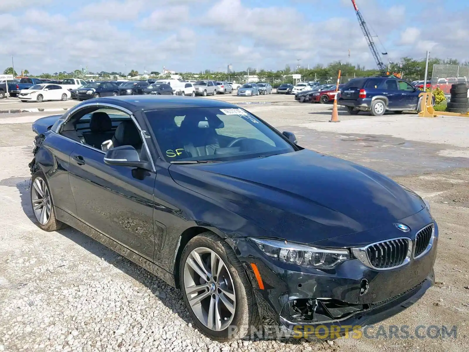 1 Photograph of a damaged car WBA4Z5C55KEE17101 BMW 4 SERIES 2019