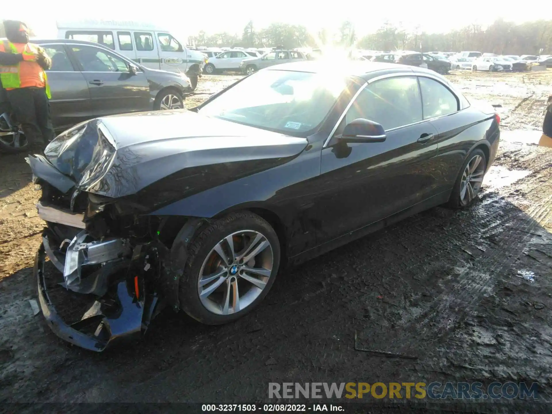 2 Photograph of a damaged car WBA4Z5C56KEE17754 BMW 4 SERIES 2019