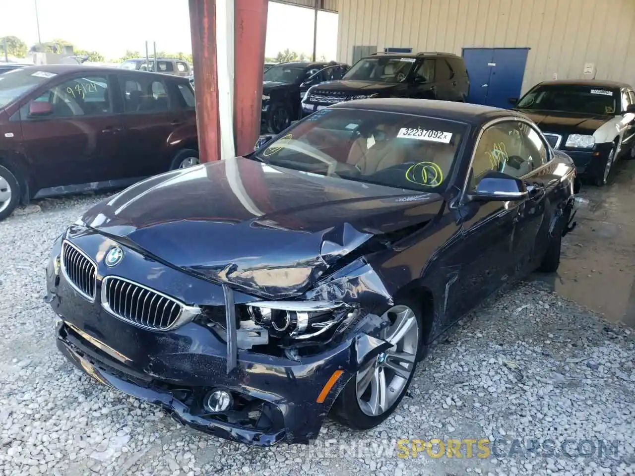 2 Photograph of a damaged car WBA4Z5C57KEE17634 BMW 4 SERIES 2019