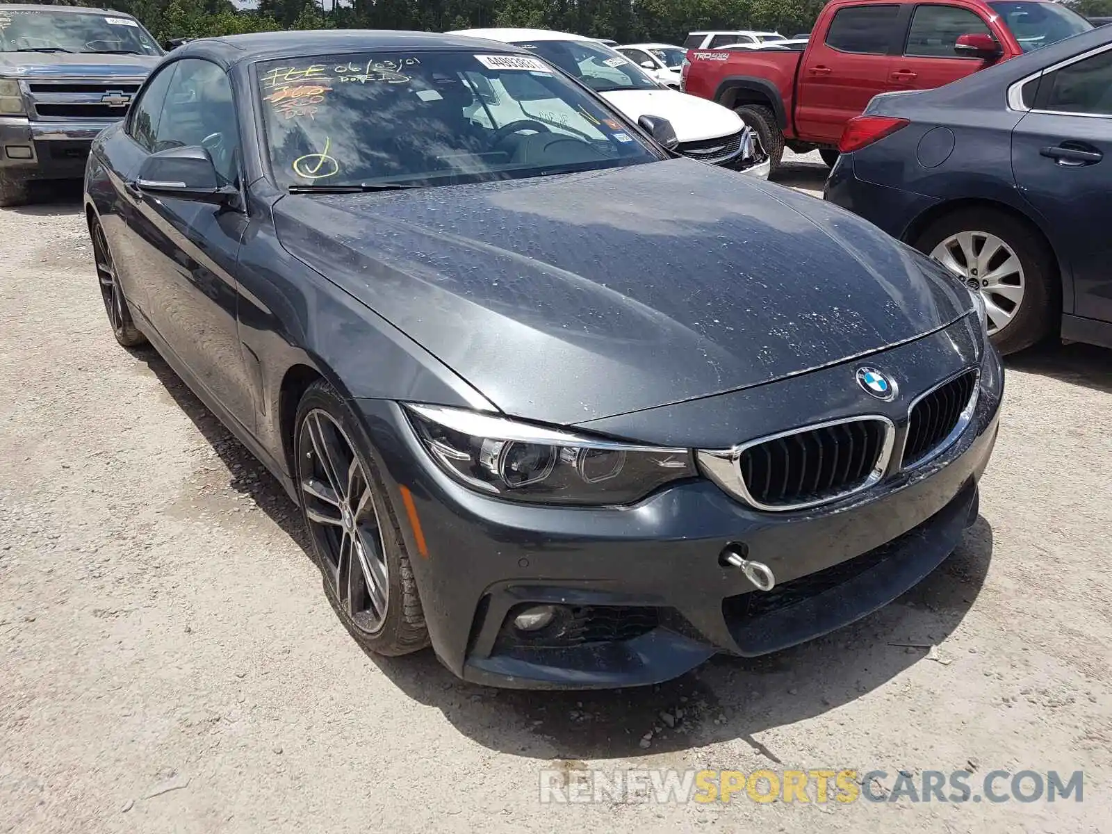 1 Photograph of a damaged car WBA4Z5C58KEE17237 BMW 4 SERIES 2019