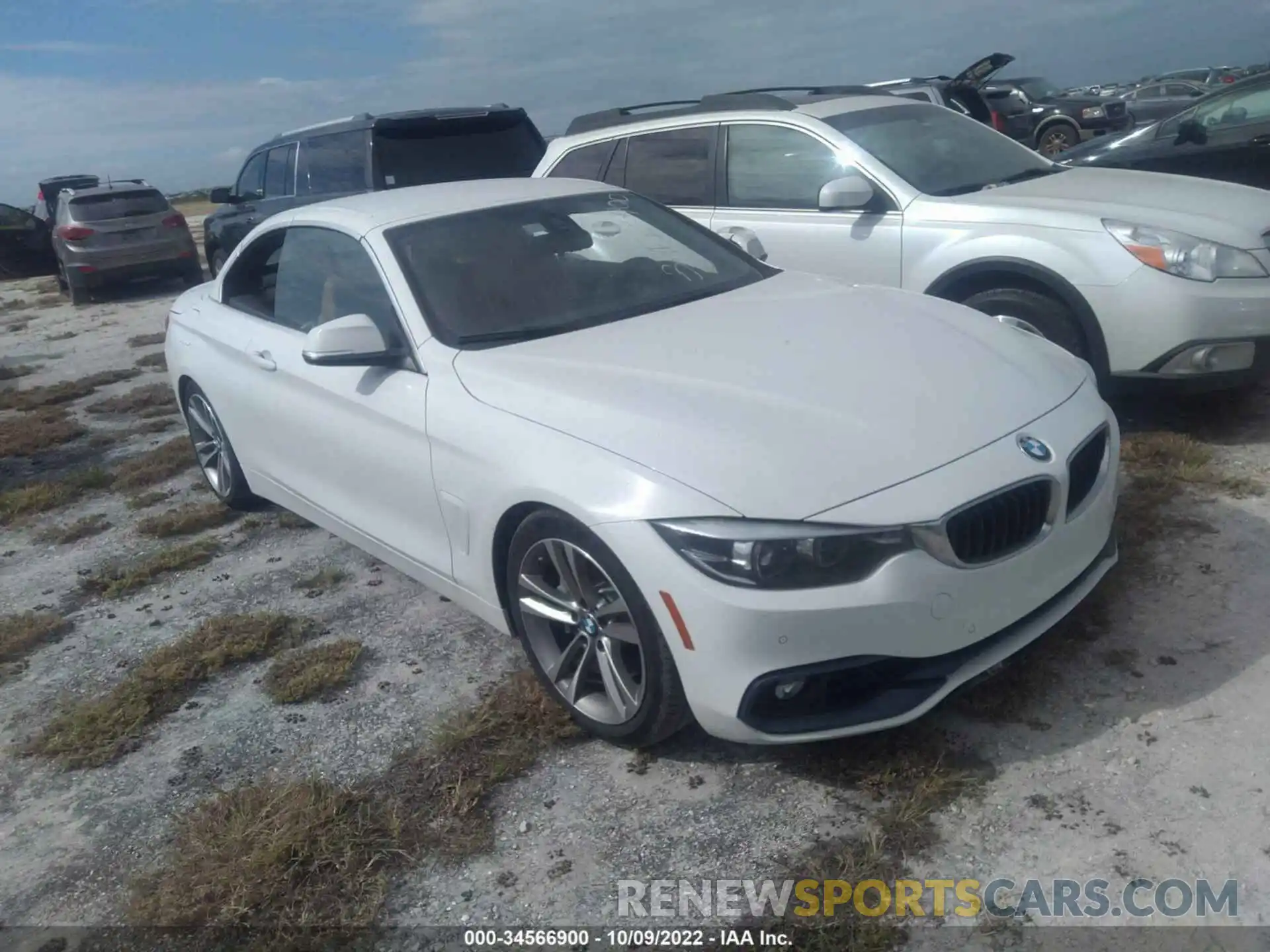 1 Photograph of a damaged car WBA4Z5C58KEE17304 BMW 4 SERIES 2019