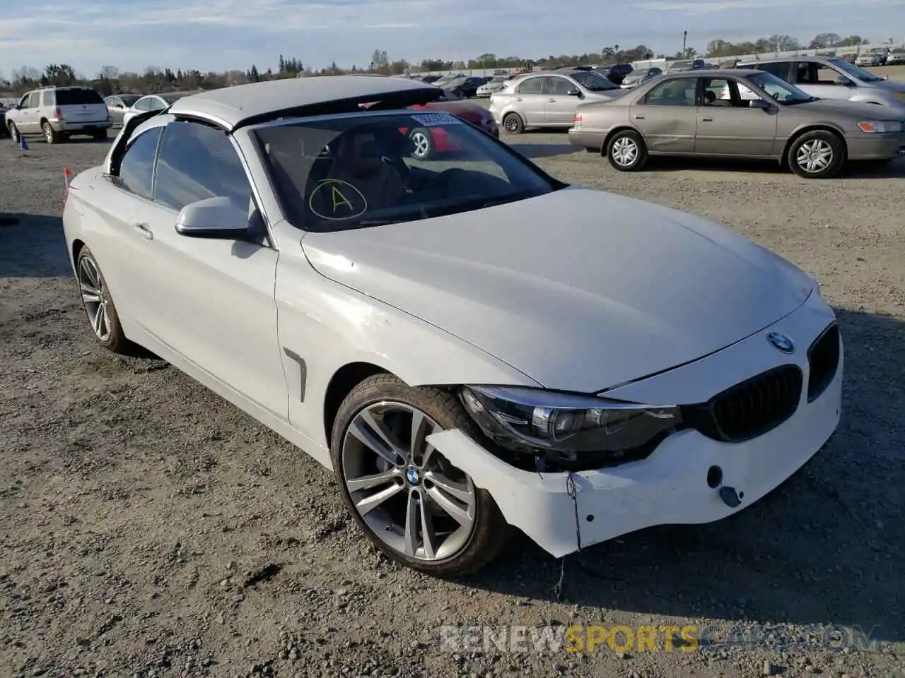 1 Фотография поврежденного автомобиля WBA4Z5C58KEE17545 BMW 4 SERIES 2019