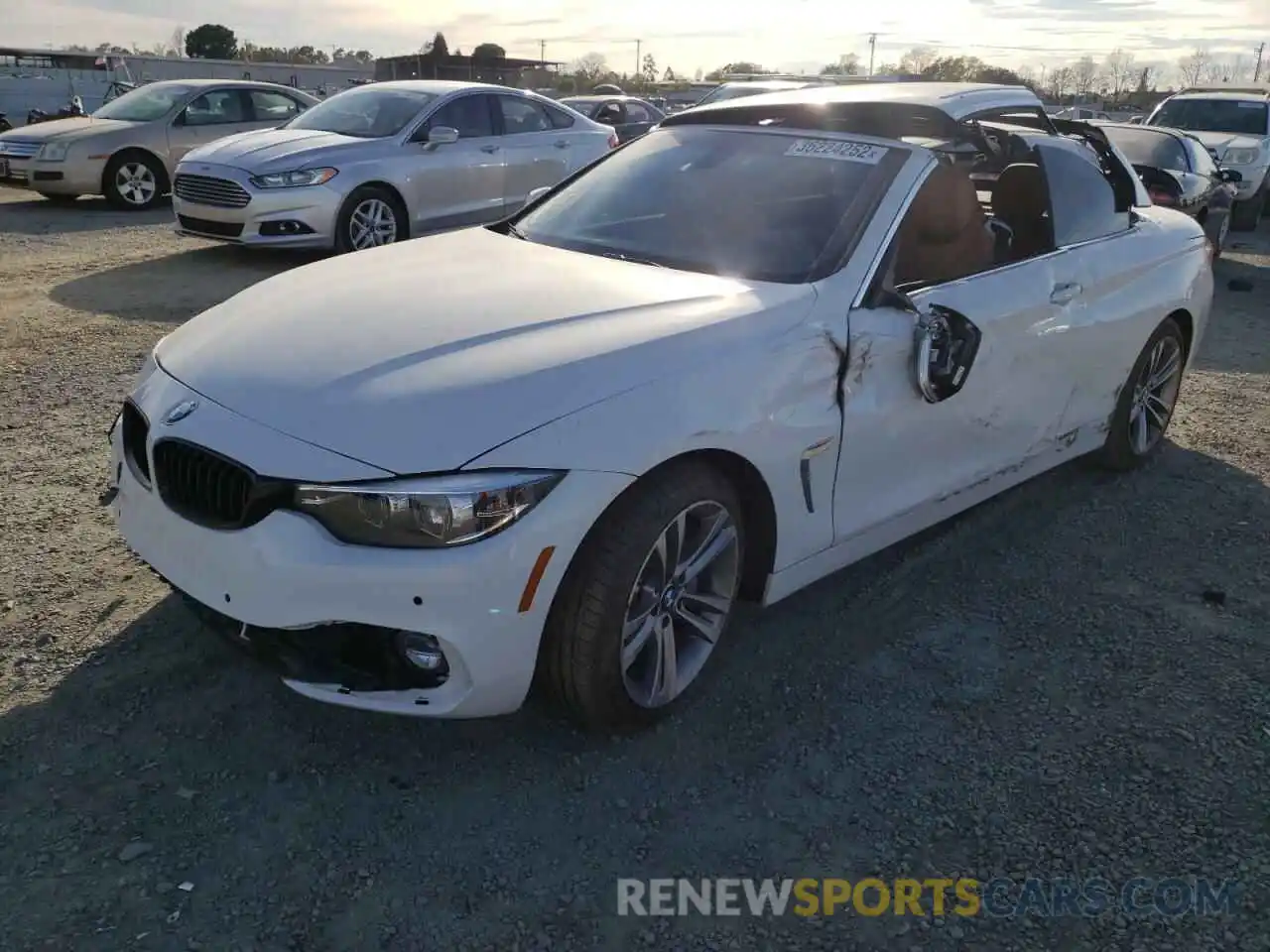 2 Photograph of a damaged car WBA4Z5C58KEE17545 BMW 4 SERIES 2019