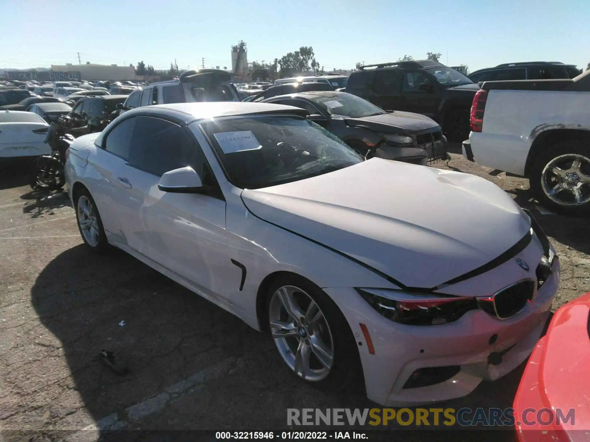 1 Photograph of a damaged car WBA4Z5C59KEE17277 BMW 4 SERIES 2019