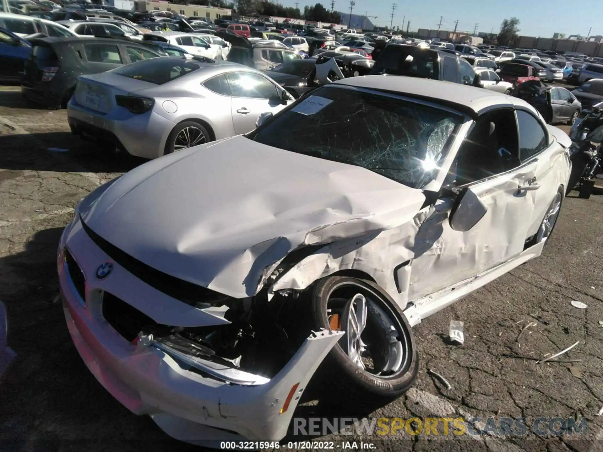 2 Photograph of a damaged car WBA4Z5C59KEE17277 BMW 4 SERIES 2019