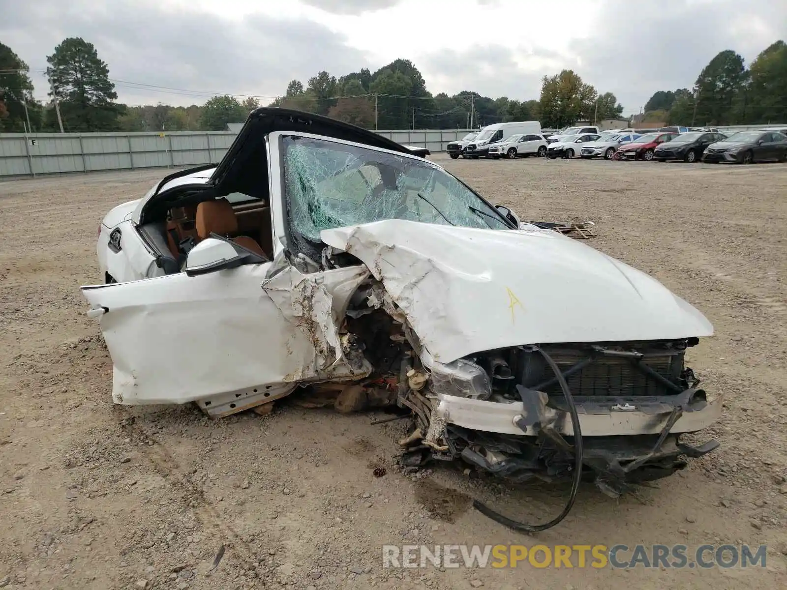 1 Photograph of a damaged car WBA4Z5C59KEE17666 BMW 4 SERIES 2019