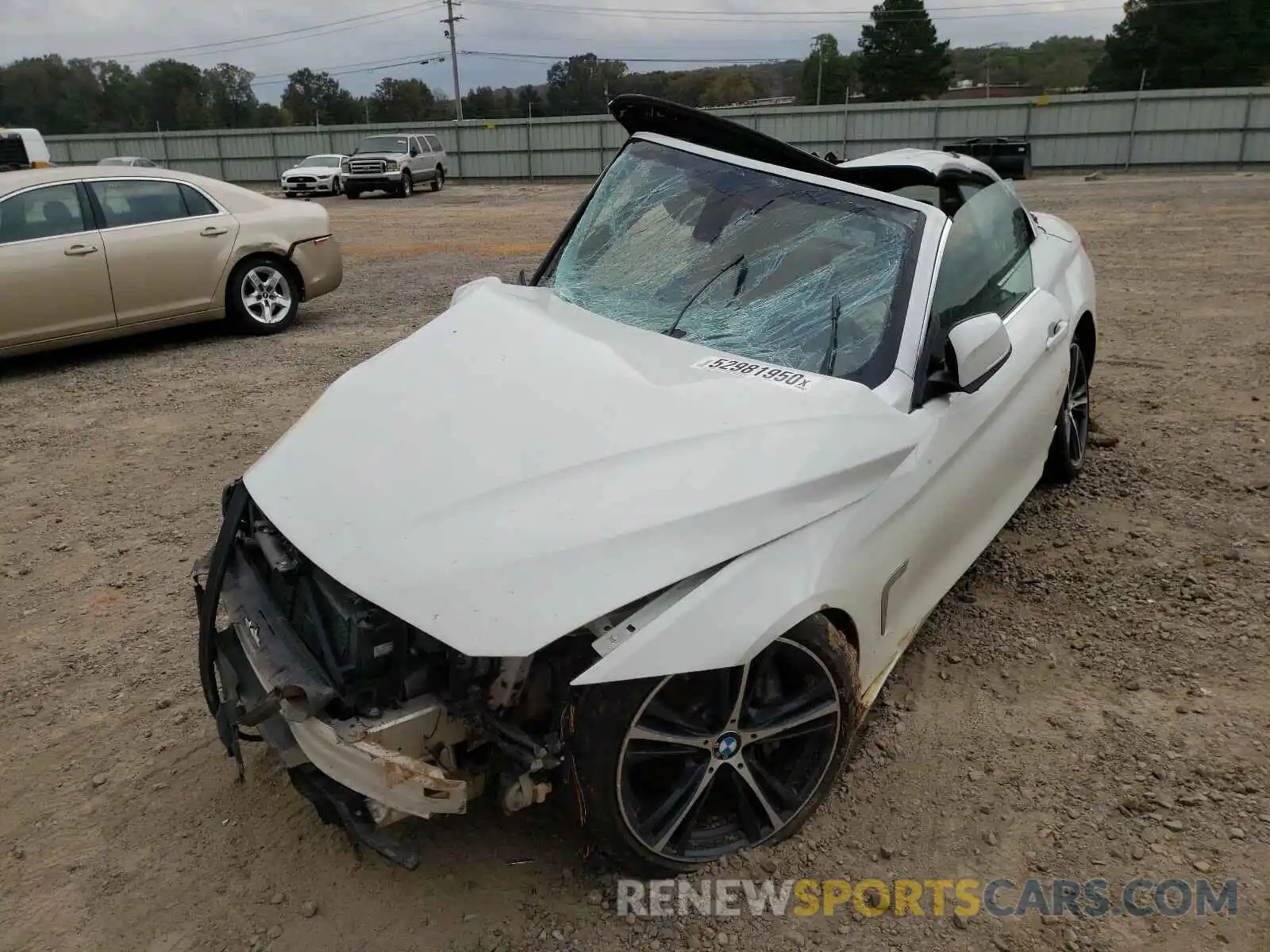 2 Photograph of a damaged car WBA4Z5C59KEE17666 BMW 4 SERIES 2019