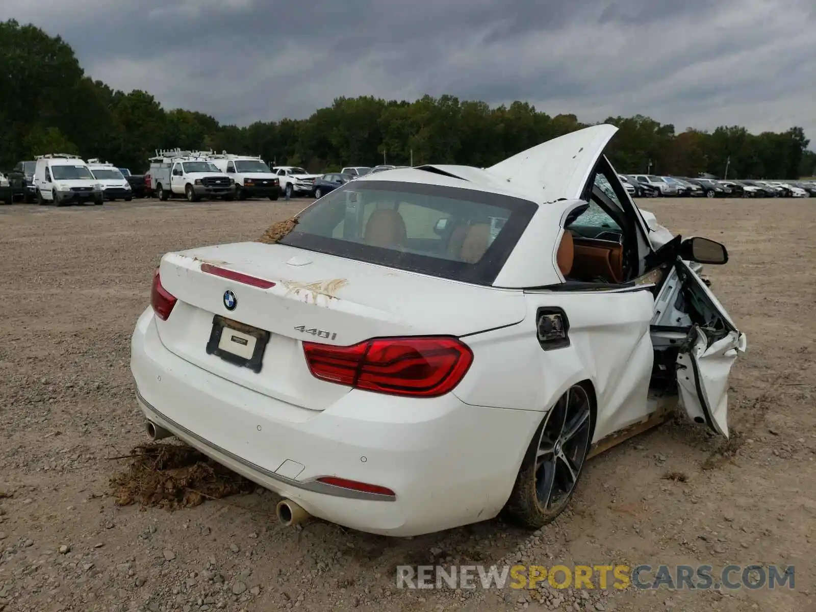 4 Photograph of a damaged car WBA4Z5C59KEE17666 BMW 4 SERIES 2019