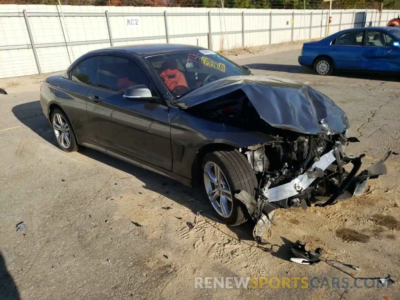 1 Photograph of a damaged car WBA4Z7C50KEF55107 BMW 4 SERIES 2019