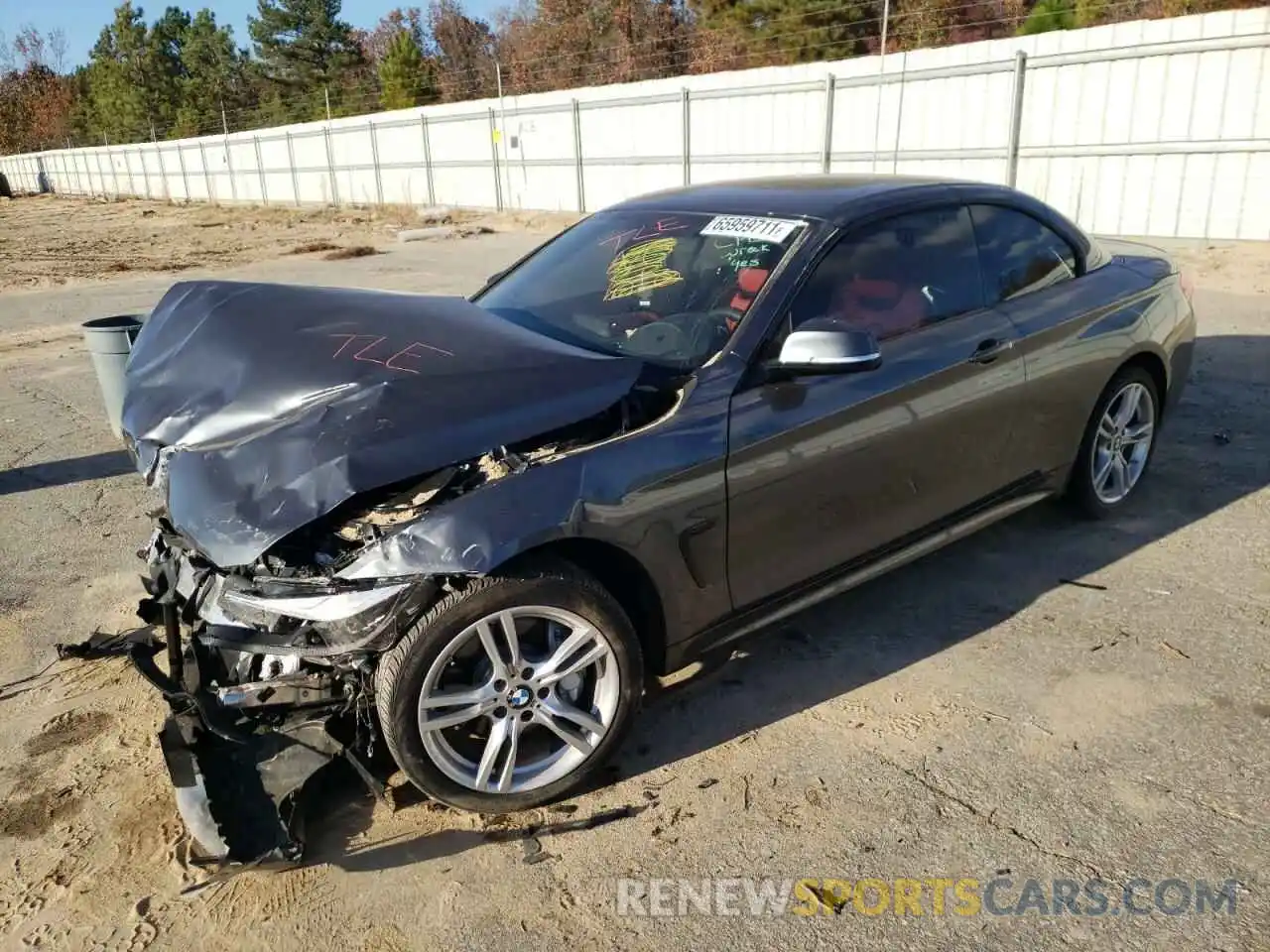 2 Photograph of a damaged car WBA4Z7C50KEF55107 BMW 4 SERIES 2019