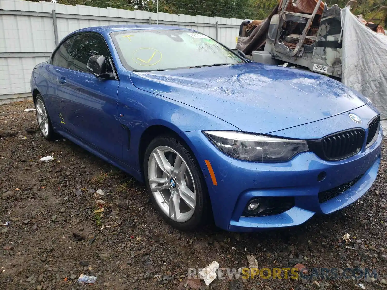 1 Фотография поврежденного автомобиля WBA4Z7C50KEF55303 BMW 4 SERIES 2019