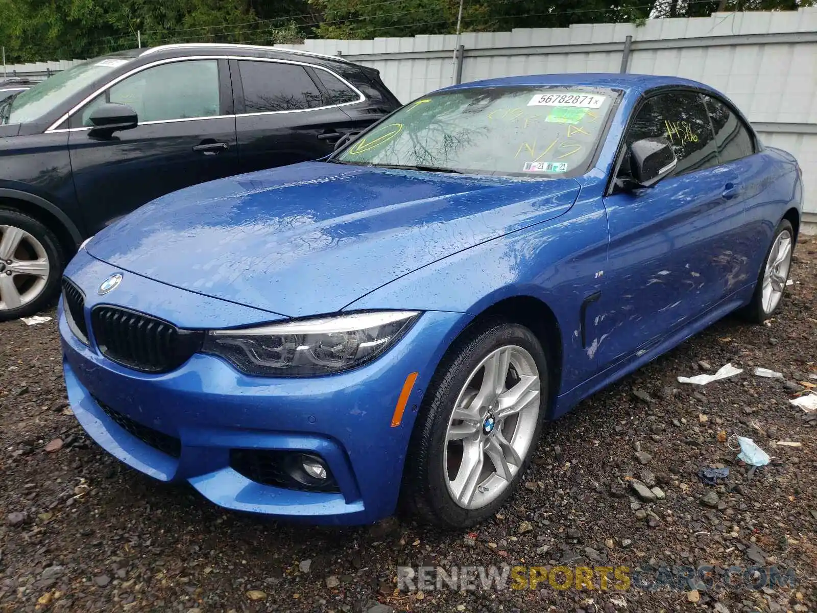 2 Photograph of a damaged car WBA4Z7C50KEF55303 BMW 4 SERIES 2019