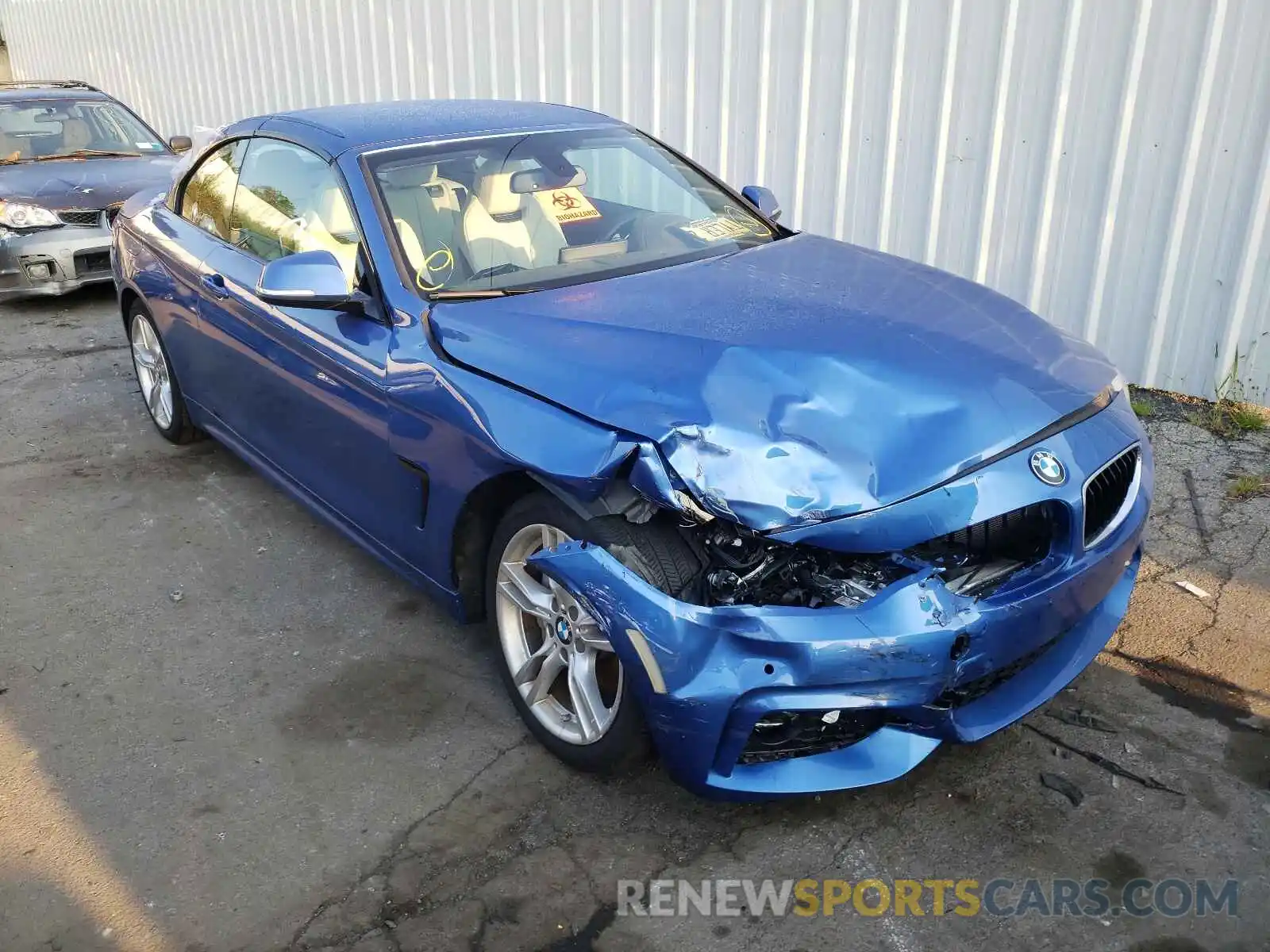 1 Photograph of a damaged car WBA4Z7C53KEP87892 BMW 4 SERIES 2019