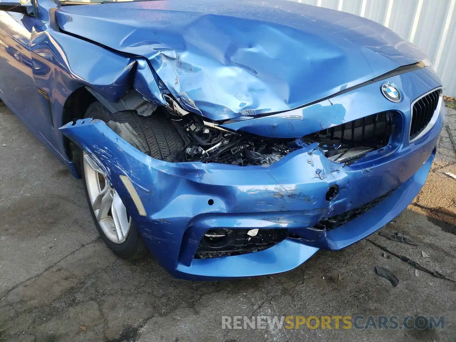 9 Photograph of a damaged car WBA4Z7C53KEP87892 BMW 4 SERIES 2019