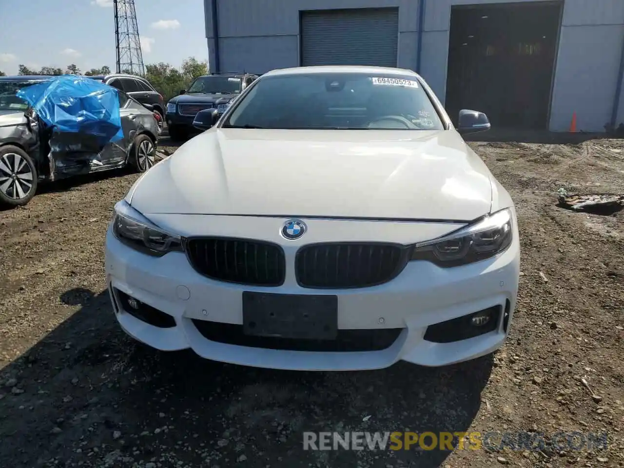 5 Фотография поврежденного автомобиля WBA4Z7C54KEF54977 BMW 4 SERIES 2019