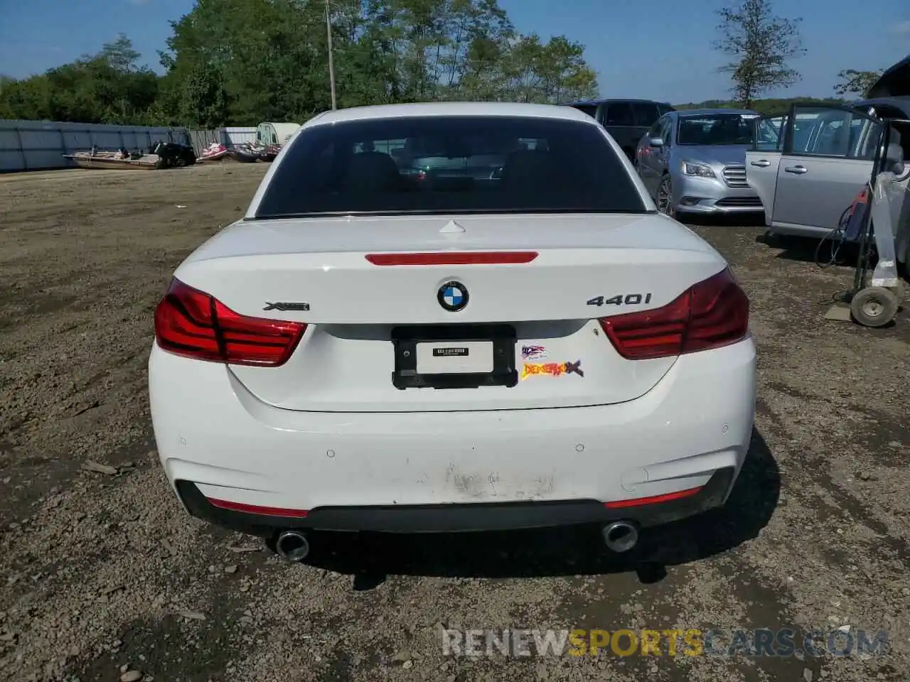 6 Photograph of a damaged car WBA4Z7C54KEF54977 BMW 4 SERIES 2019