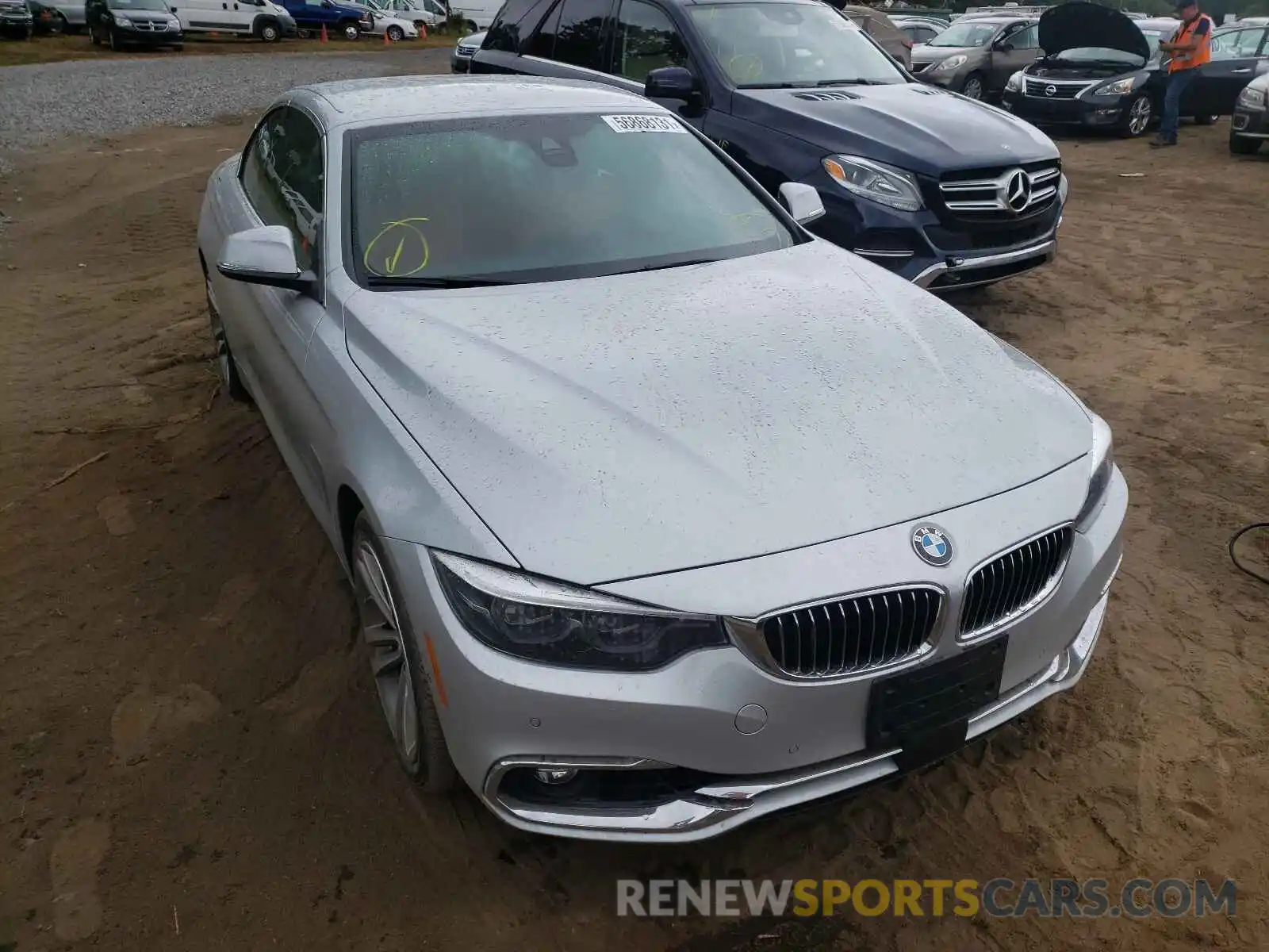 1 Photograph of a damaged car WBA4Z7C57KEF54522 BMW 4 SERIES 2019