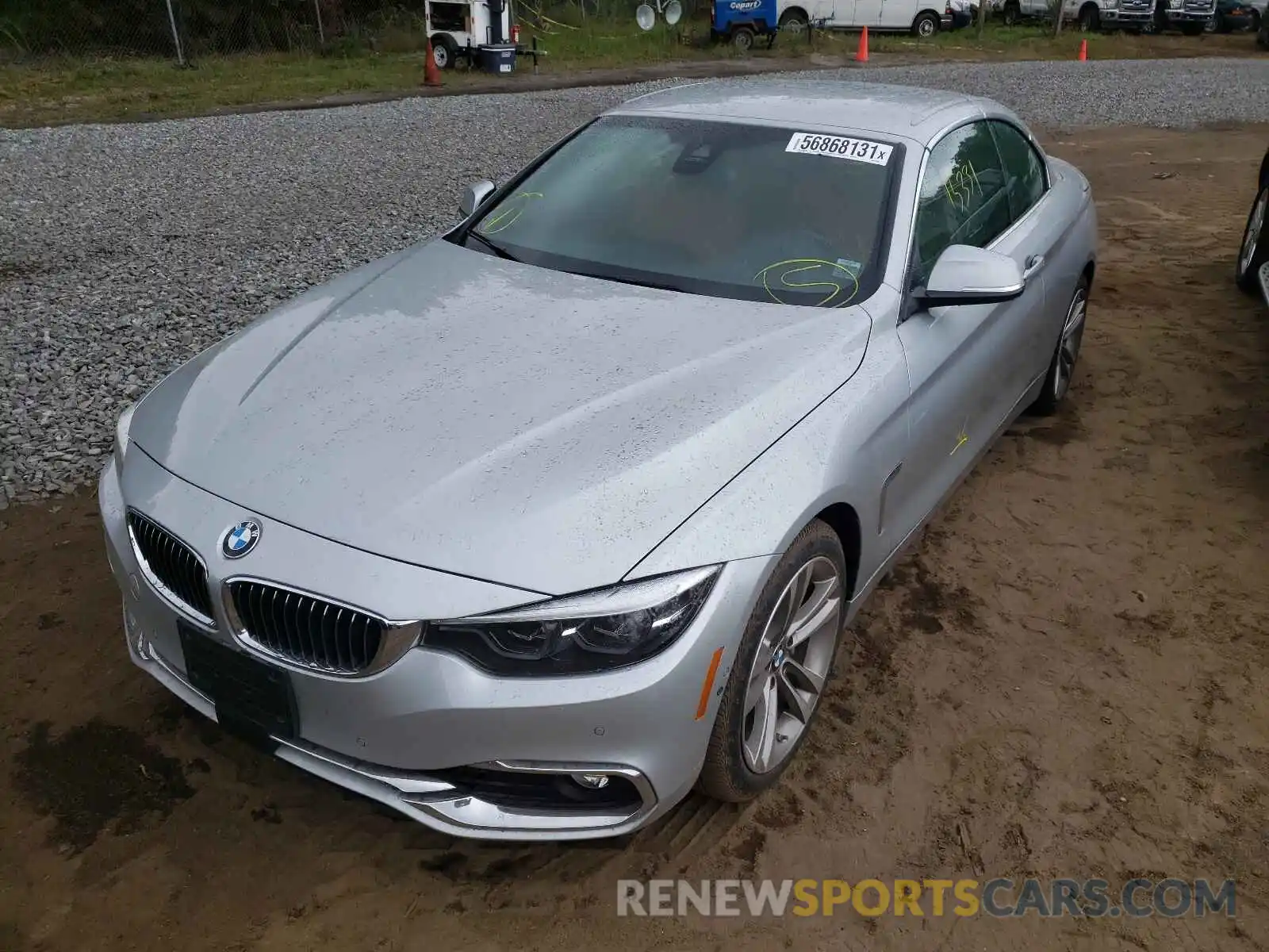 2 Photograph of a damaged car WBA4Z7C57KEF54522 BMW 4 SERIES 2019