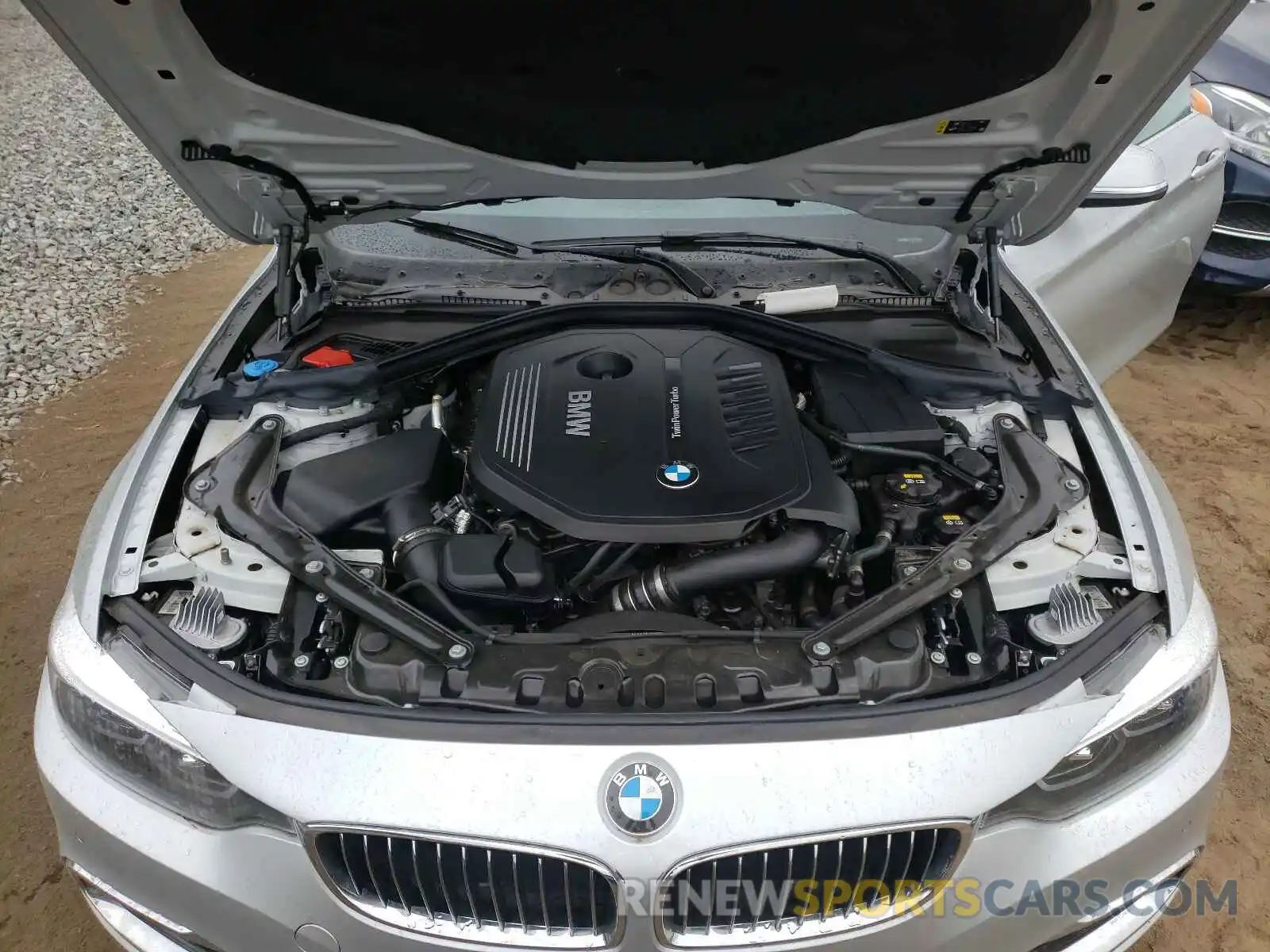 7 Фотография поврежденного автомобиля WBA4Z7C57KEF54522 BMW 4 SERIES 2019