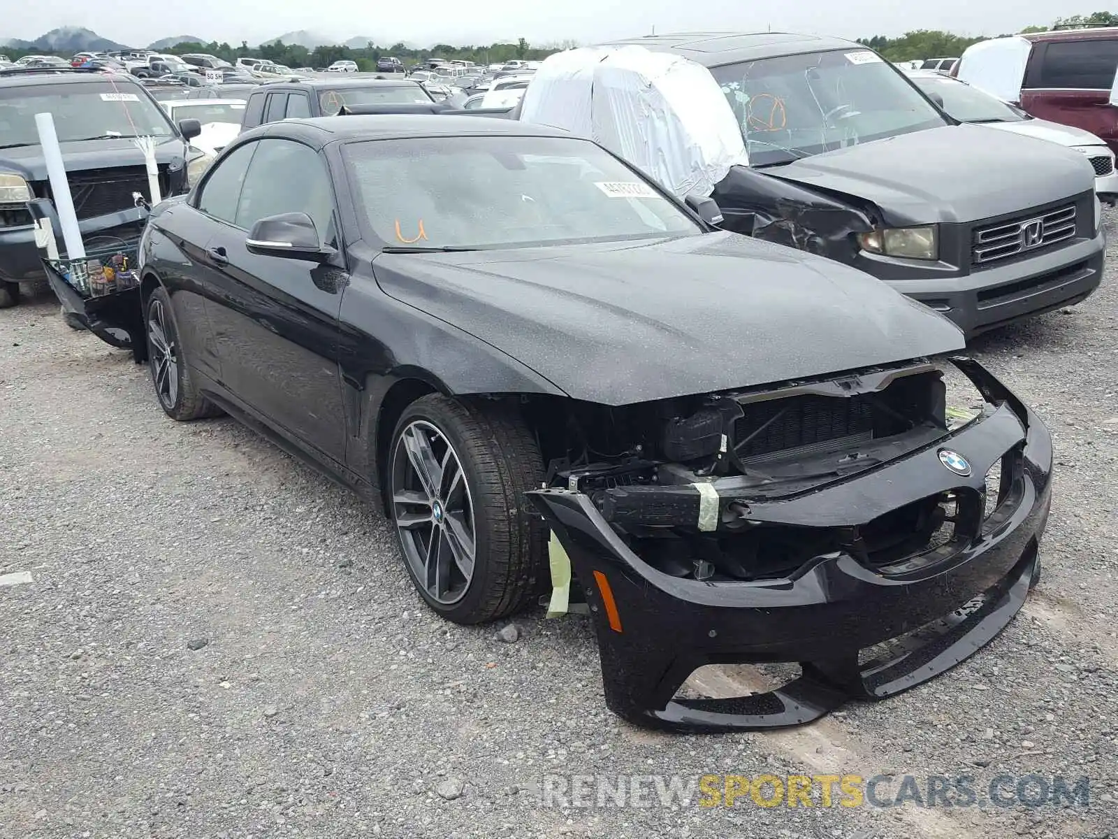1 Фотография поврежденного автомобиля WBA4Z7C57KEF54732 BMW 4 SERIES 2019