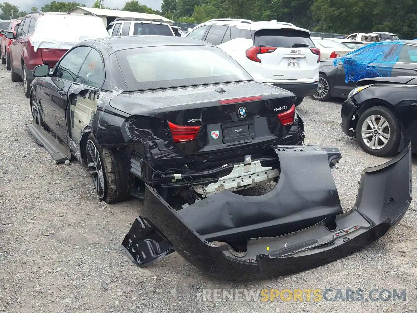 3 Photograph of a damaged car WBA4Z7C57KEF54732 BMW 4 SERIES 2019