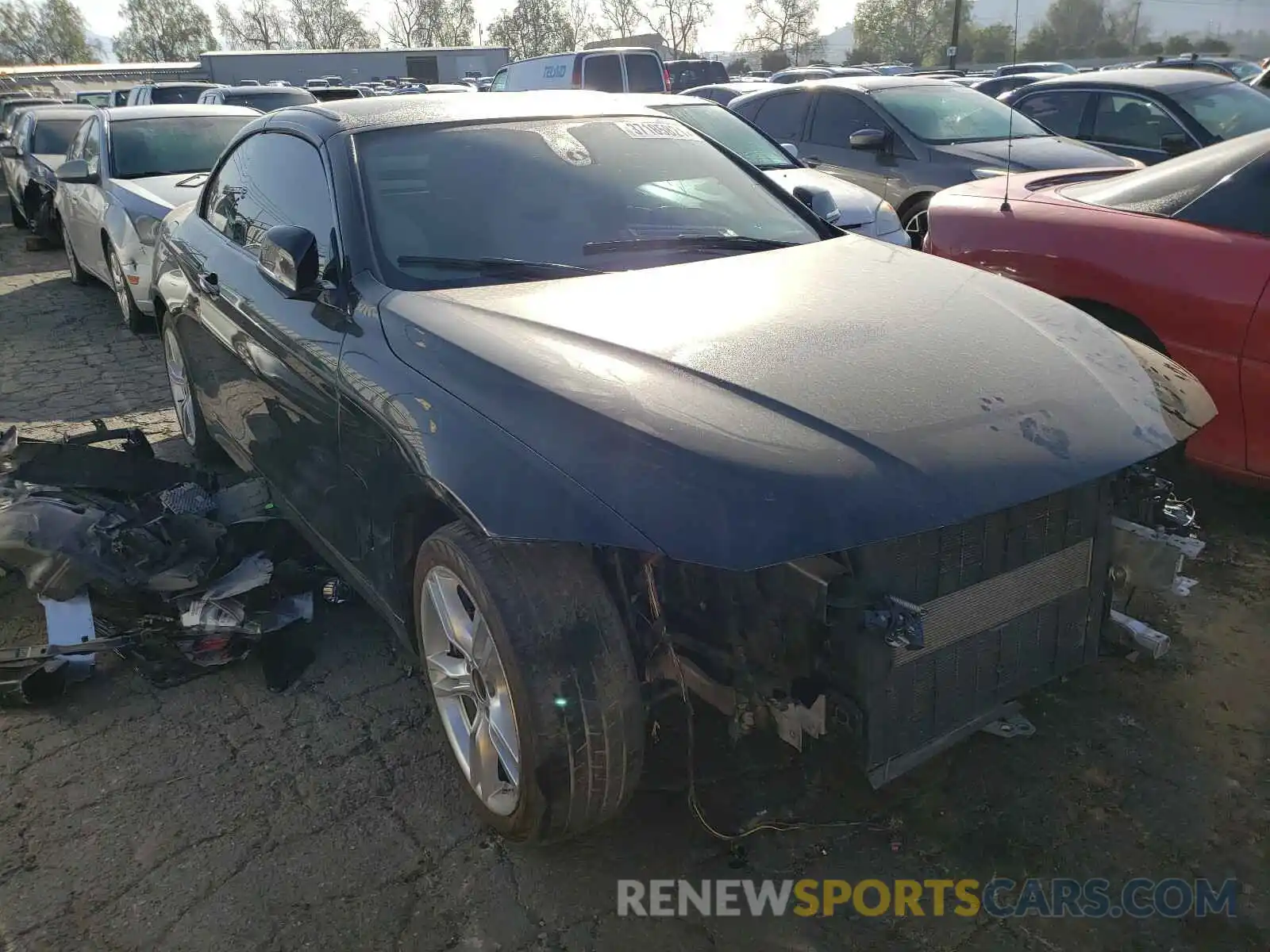 1 Photograph of a damaged car WBA4Z7C58KEF55307 BMW 4 SERIES 2019