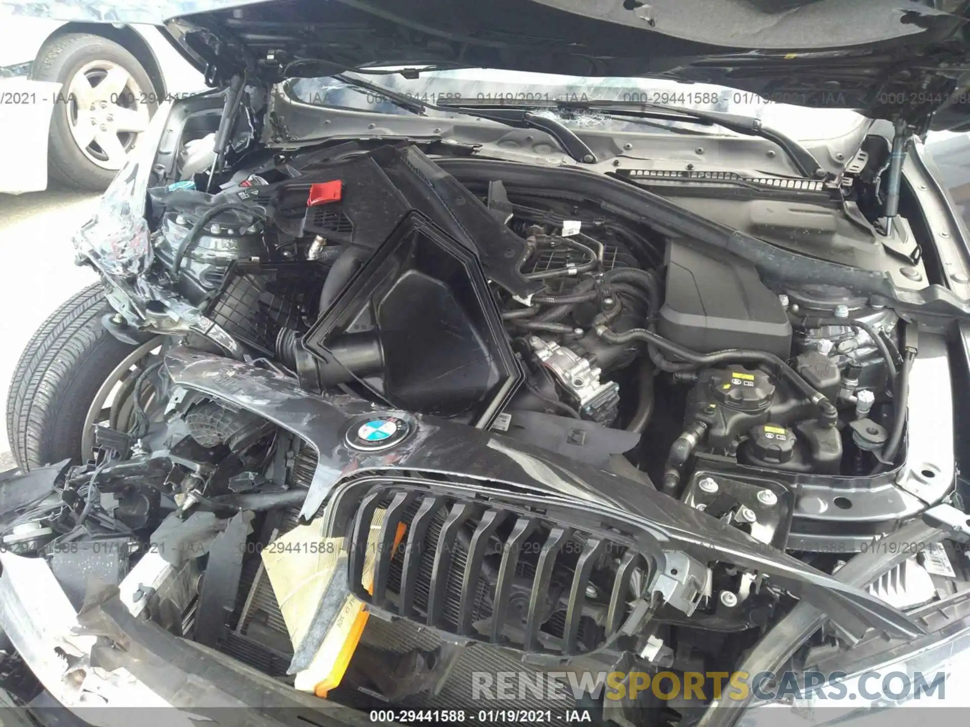 10 Фотография поврежденного автомобиля WBA53AP06MCF51627 BMW 4 SERIES 2019