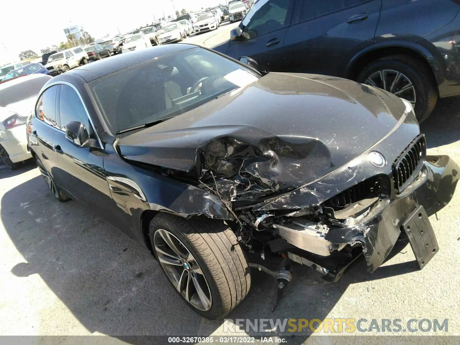 1 Photograph of a damaged car WBA4J1C00LCD38470 BMW 4 SERIES 2020