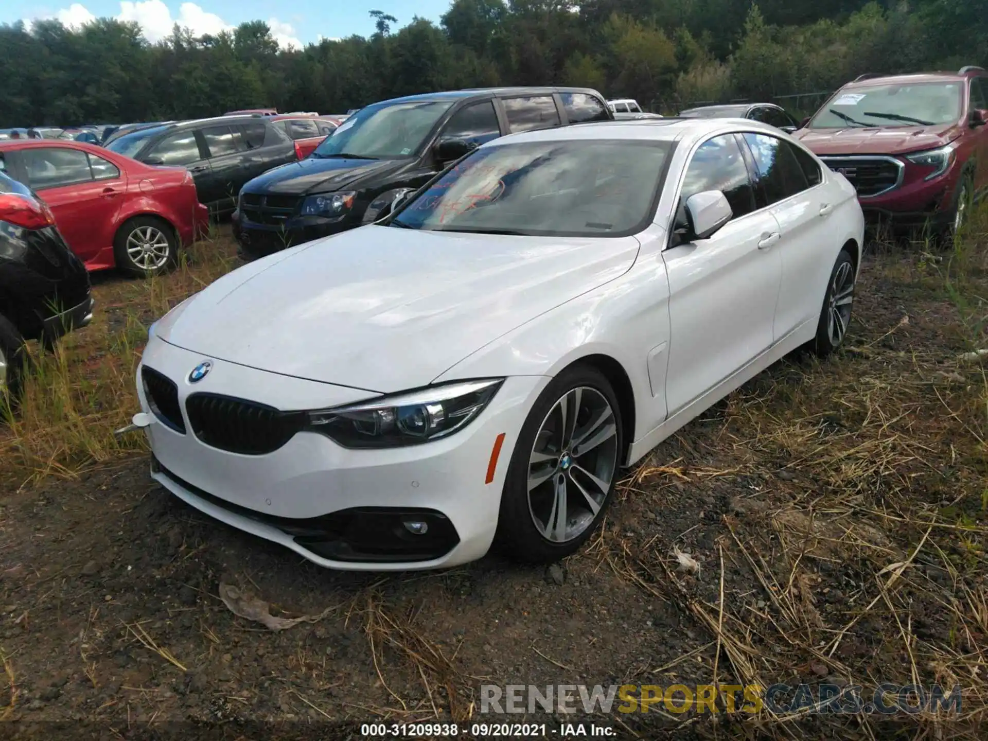 2 Photograph of a damaged car WBA4J1C00LCD73977 BMW 4 SERIES 2020