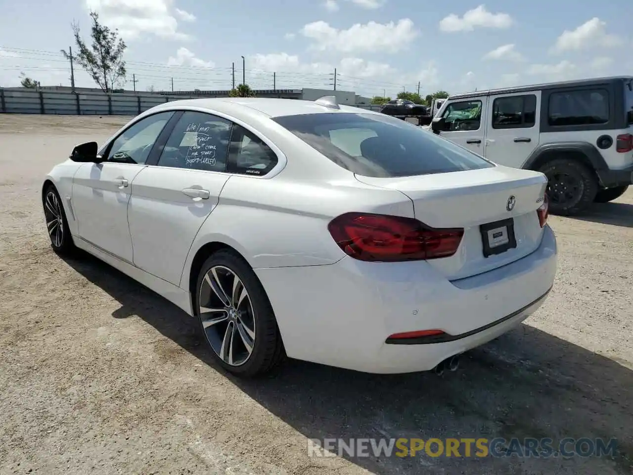 3 Photograph of a damaged car WBA4J1C00LCE34440 BMW 4 SERIES 2020