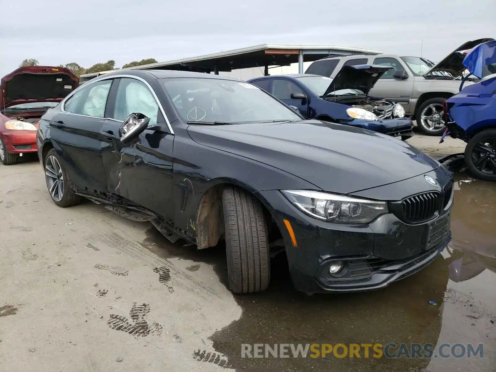 1 Photograph of a damaged car WBA4J1C01LCD72269 BMW 4 SERIES 2020