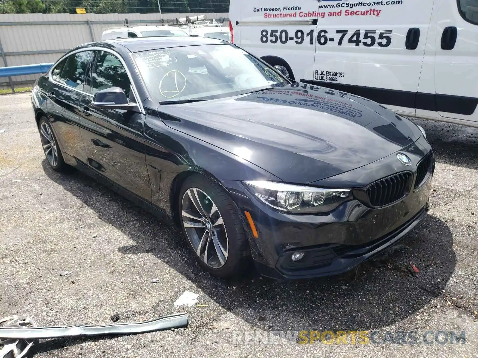 1 Photograph of a damaged car WBA4J1C01LCE22717 BMW 4 SERIES 2020