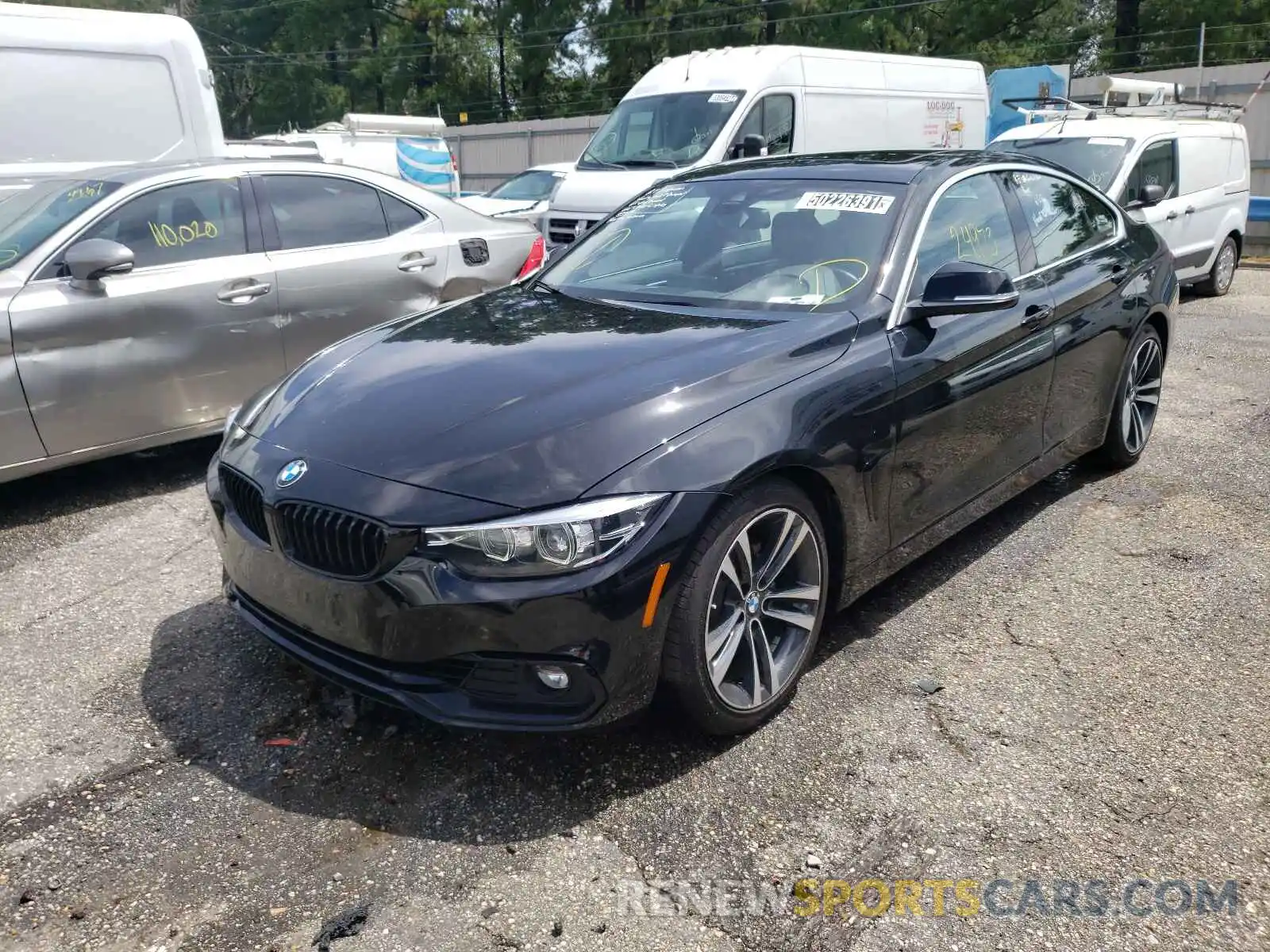 2 Photograph of a damaged car WBA4J1C01LCE22717 BMW 4 SERIES 2020