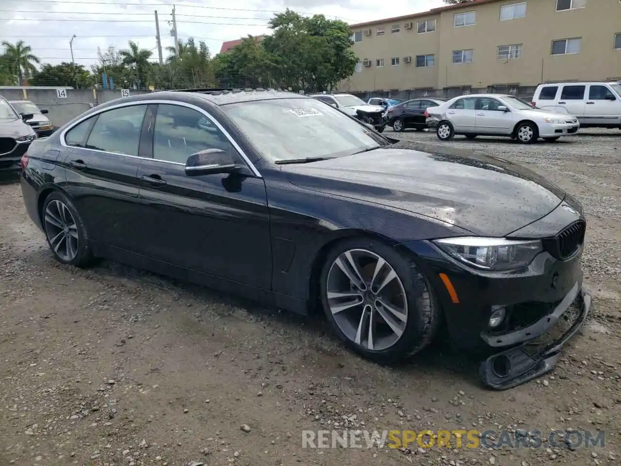 1 Photograph of a damaged car WBA4J1C01LCE26864 BMW 4 SERIES 2020