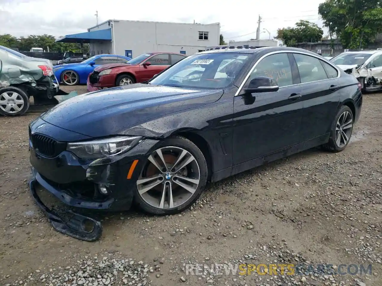 2 Photograph of a damaged car WBA4J1C01LCE26864 BMW 4 SERIES 2020