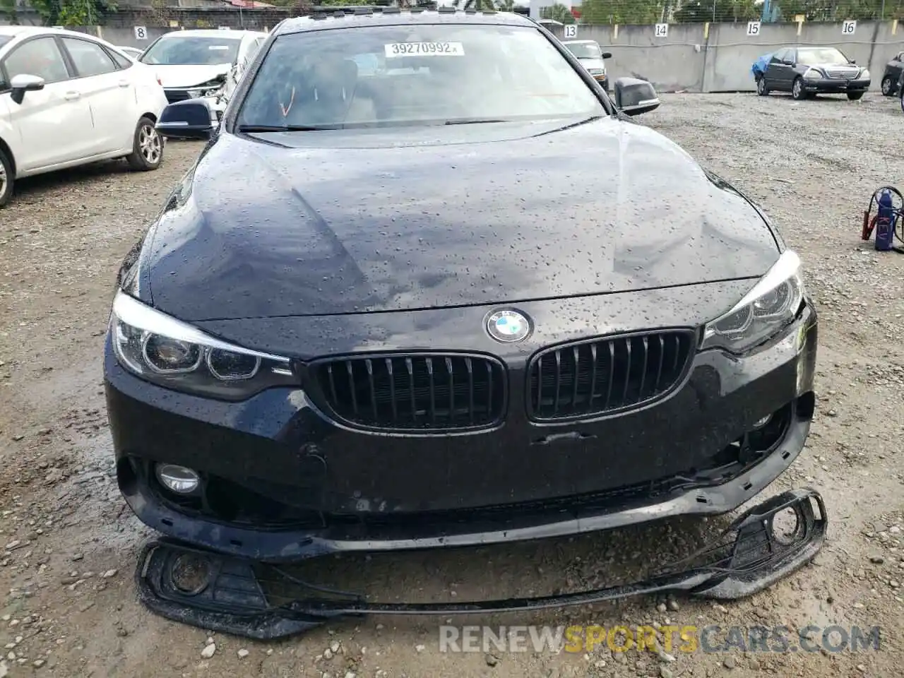 9 Photograph of a damaged car WBA4J1C01LCE26864 BMW 4 SERIES 2020