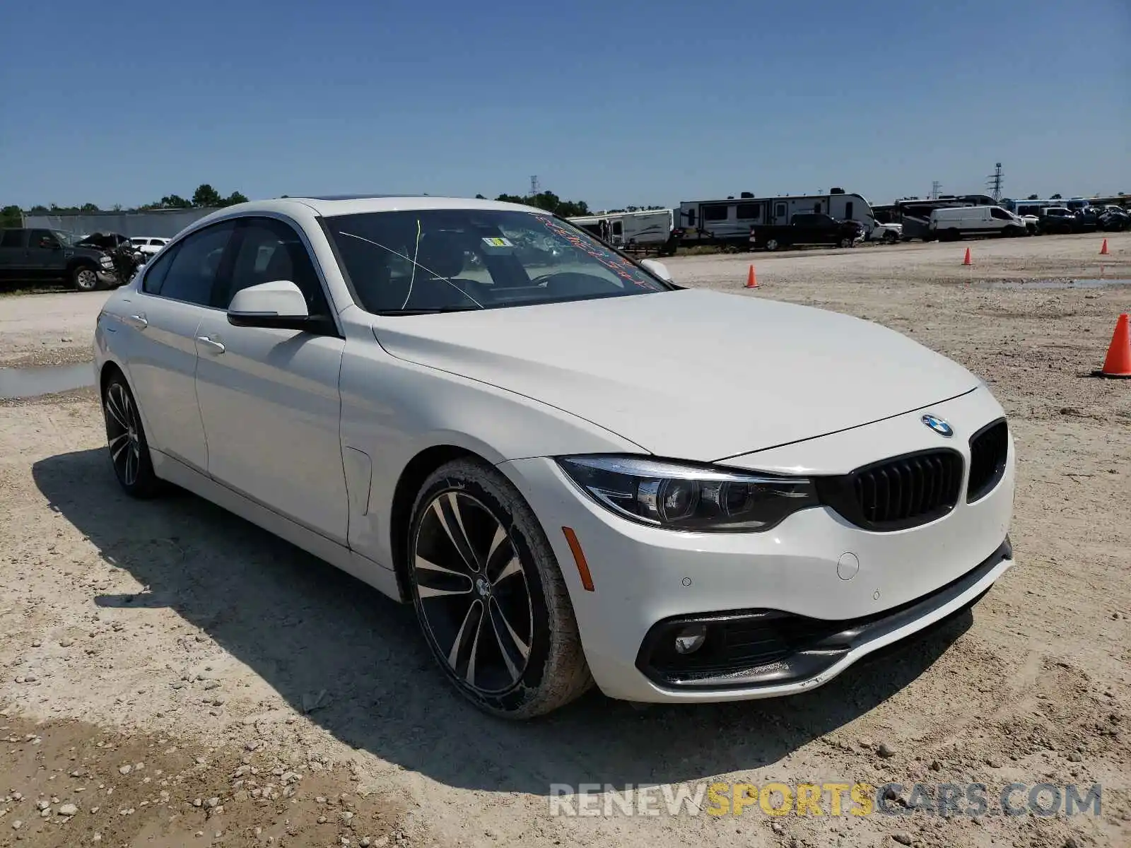 1 Photograph of a damaged car WBA4J1C01LCE34382 BMW 4 SERIES 2020