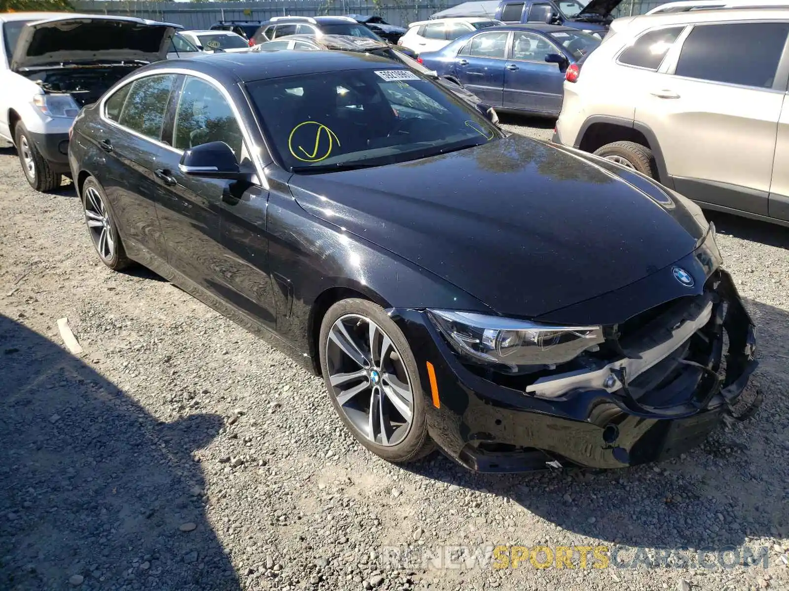 1 Photograph of a damaged car WBA4J1C01LCE46483 BMW 4 SERIES 2020