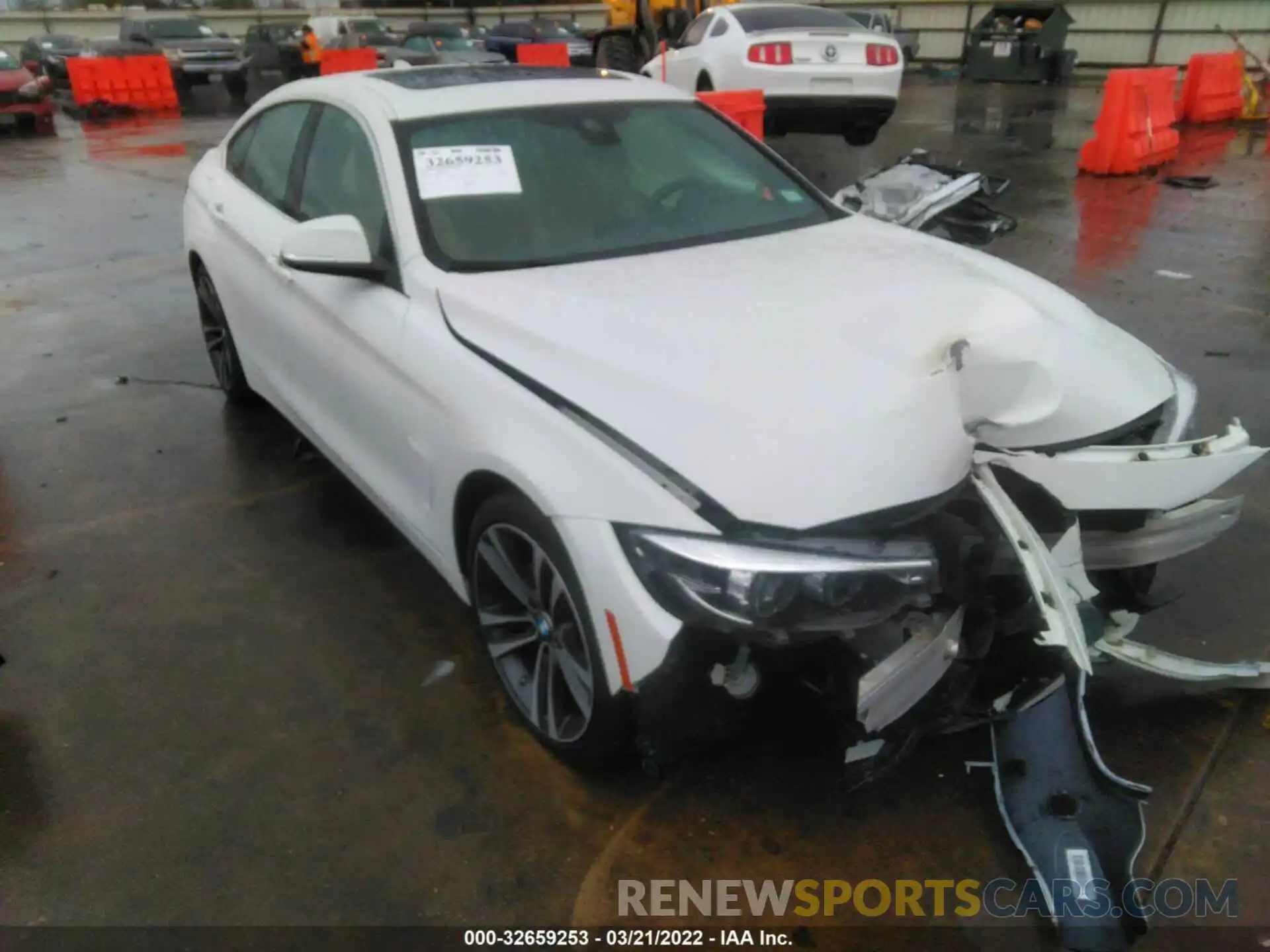 1 Photograph of a damaged car WBA4J1C02LBU68429 BMW 4 SERIES 2020