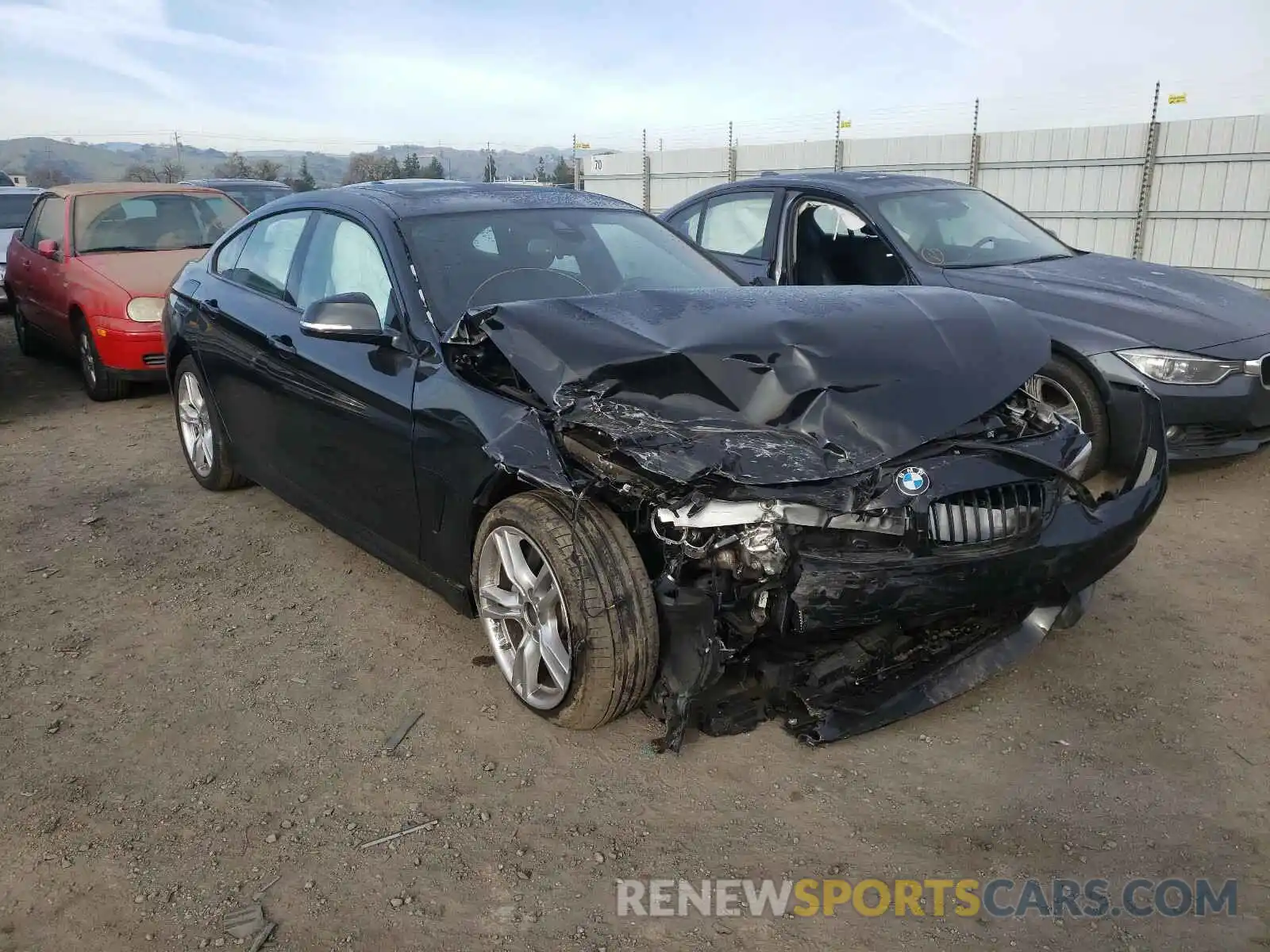 1 Photograph of a damaged car WBA4J1C02LCD35795 BMW 4 SERIES 2020